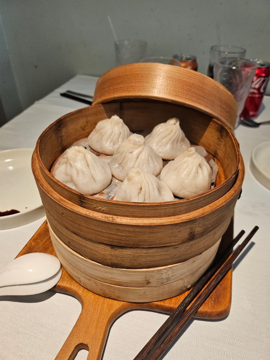 organic vegetable steamed dumplings 6pcs 有机蔬菜蒸饺6pc